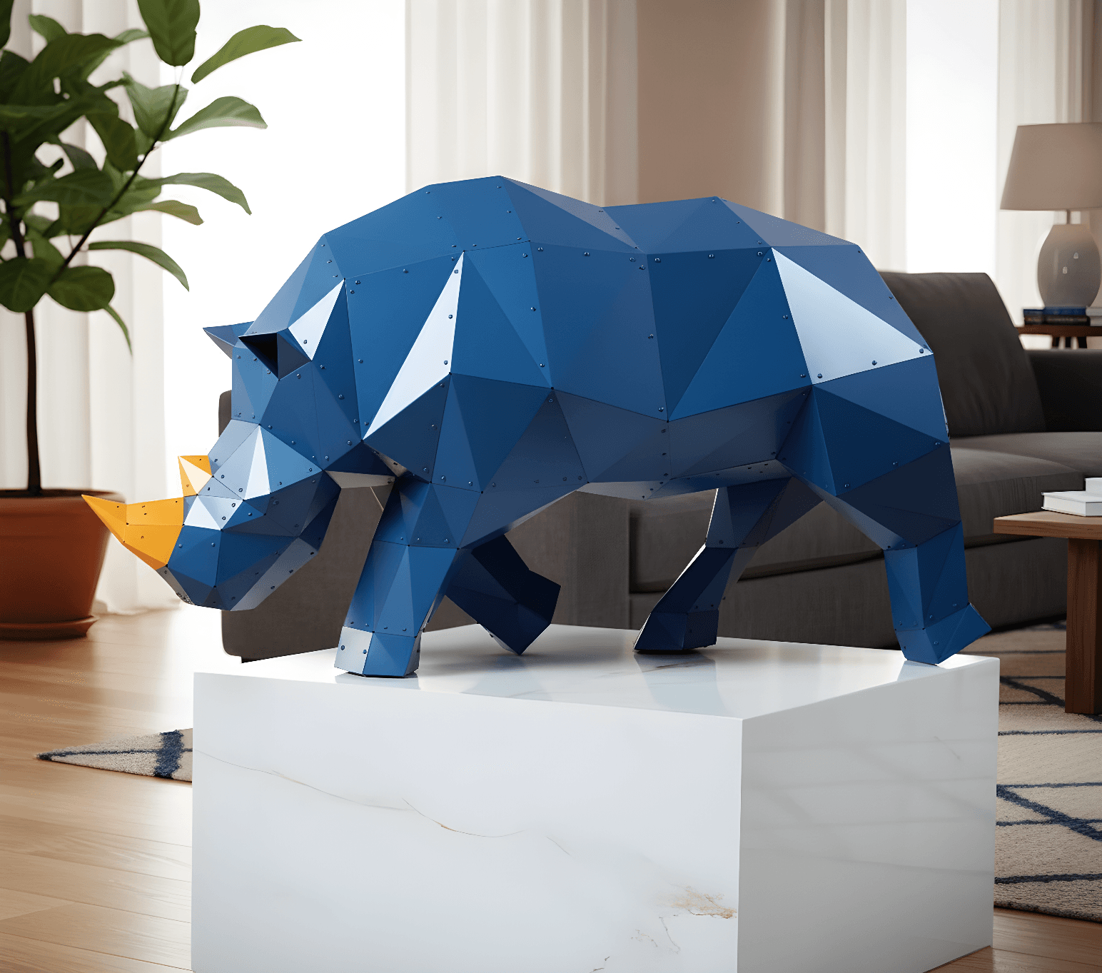 Diamond-Cut Sculpture 2