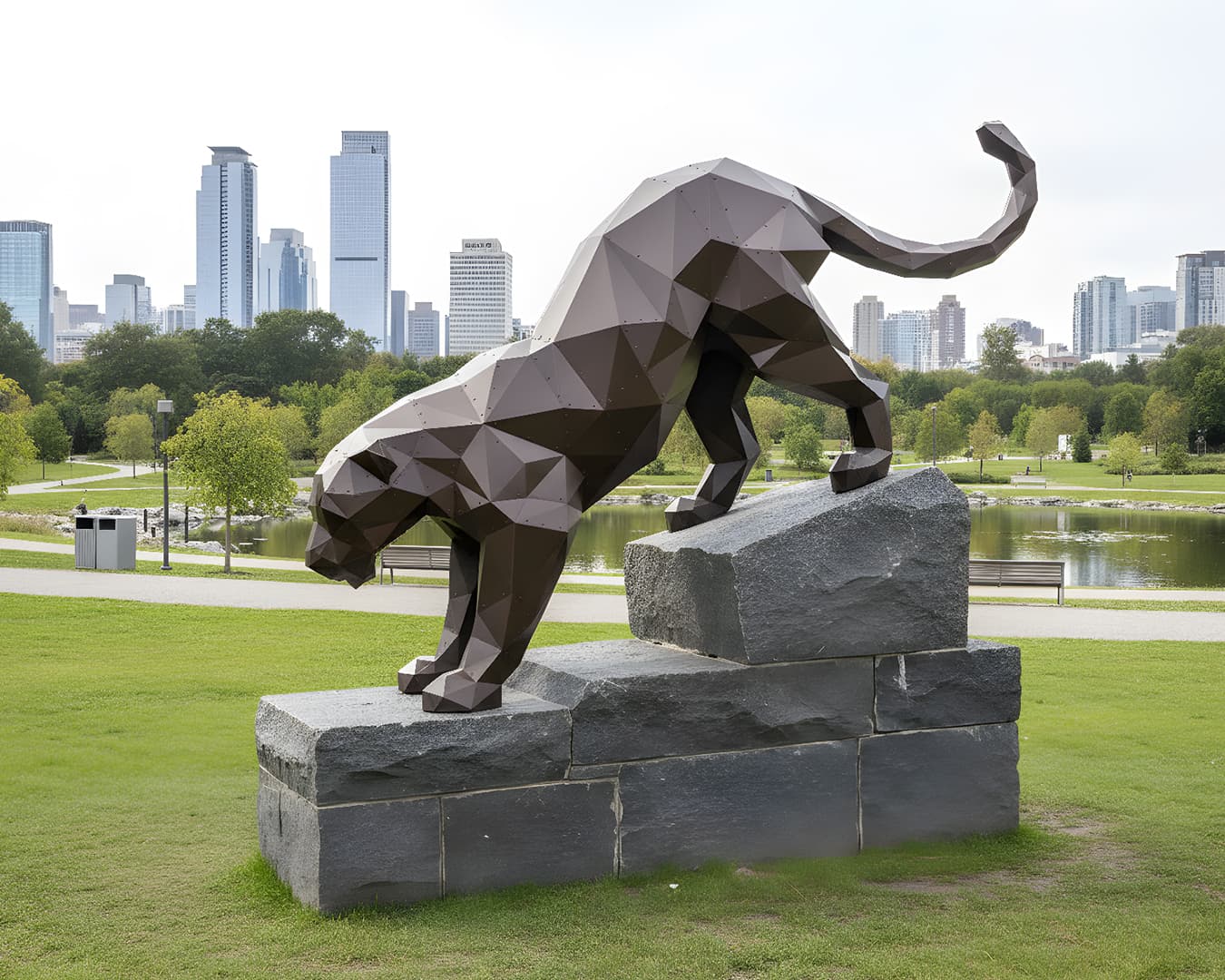 Diamond-Cut Sculpture 8