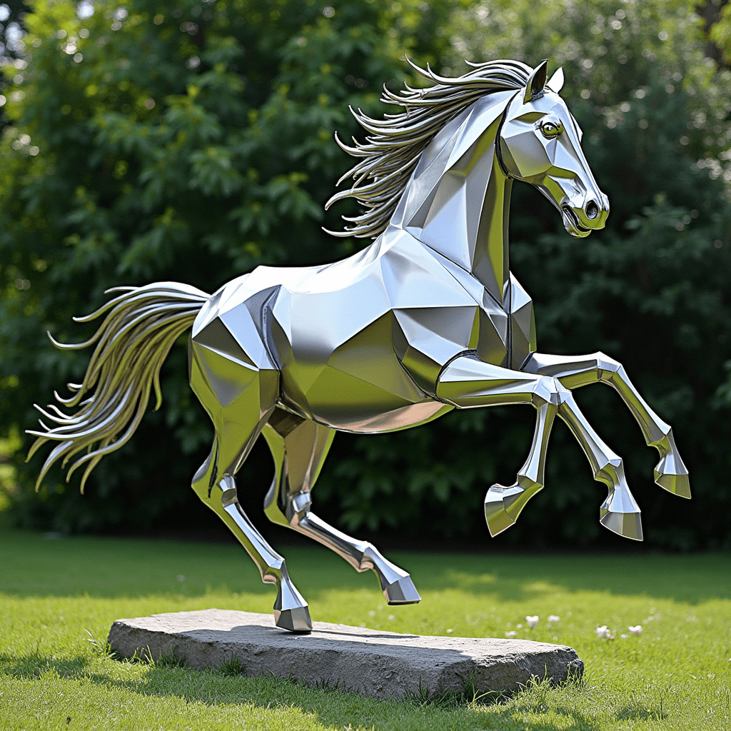Geometric Jumping Horse 2