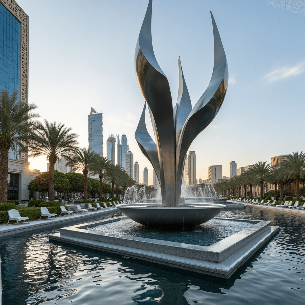 Trinity Blades Fountain