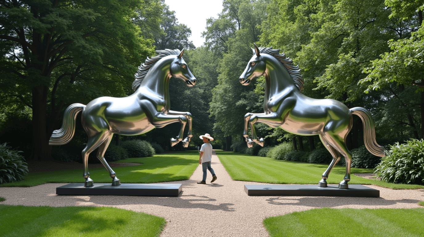 Fluid Symmetry Stallions