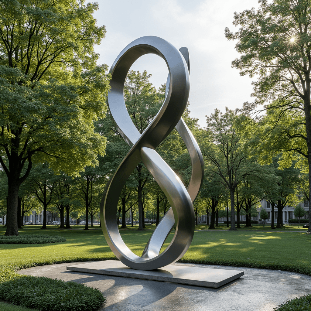 Stainless Square Sculpture