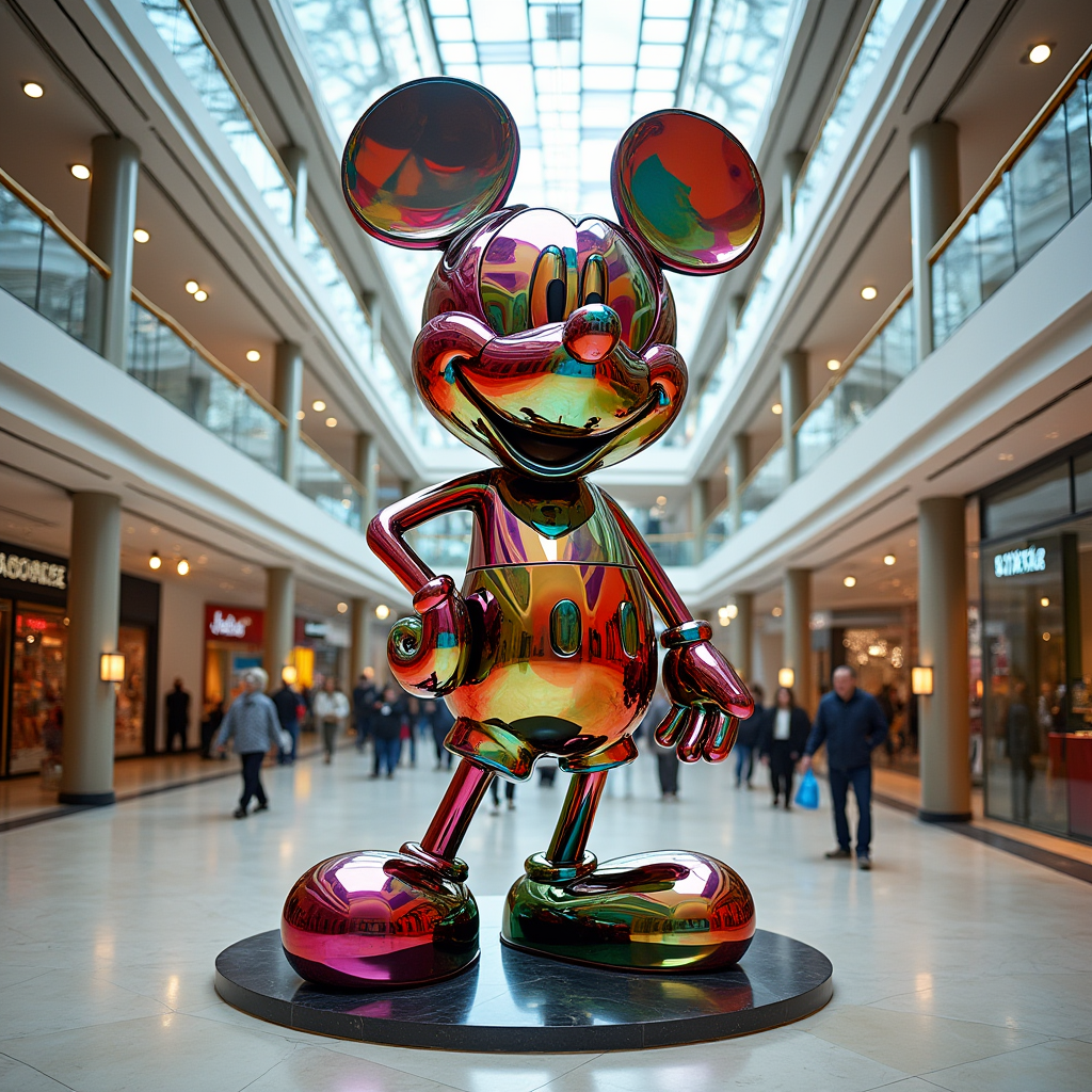 Mickey Mouse Sculpture artwork