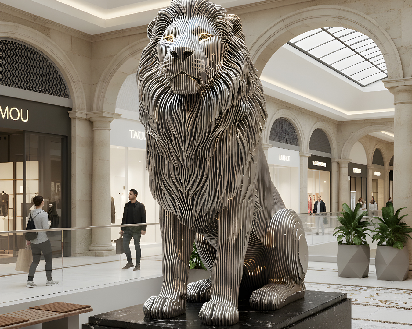 Mall Sculpture Q1 artwork